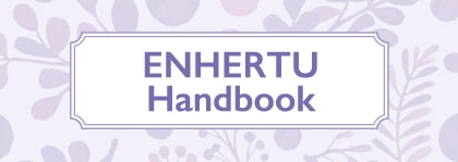 患者さん向け資料 『ENHERTU Handbook』